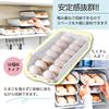 Dotcom Prime Egg Cart, Refrigerator Egg Holder, Stackable, Holds 14 Eggs, White
