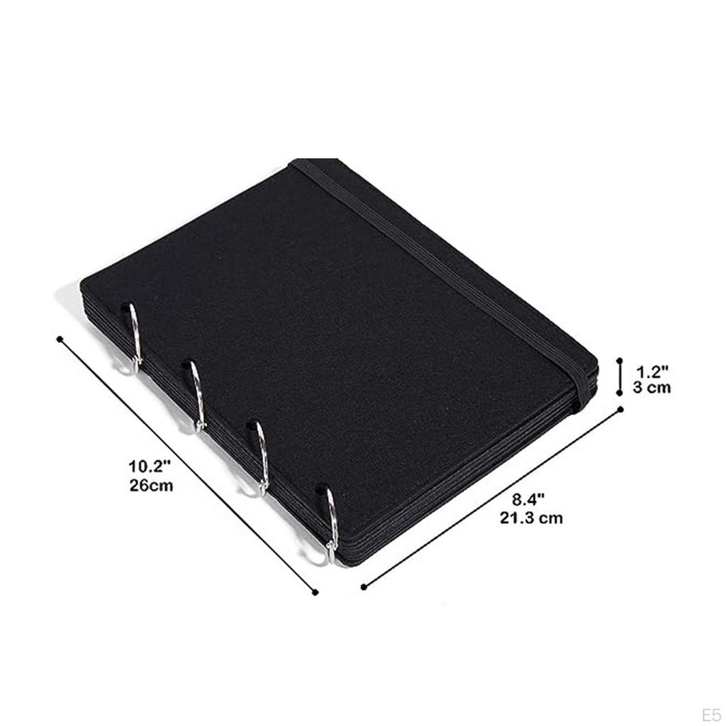 Brooch Pin Organizer Enamel Display Holder with 4 Pages Durable Pins Collection Storage Calendar