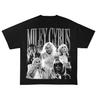 Miley Cyrus Black & White Unisex T-Shirt| 90s Retro Vintage Tshirt | Bootleg T-shirt | Hip Hop Graphic Tee