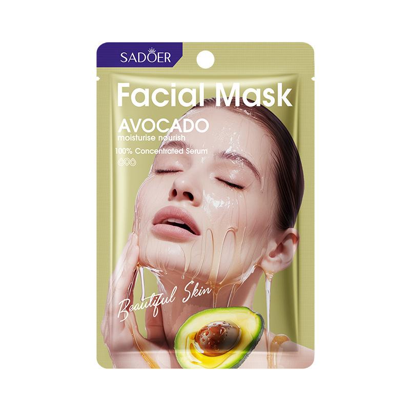 3pcs Honey Avocado Nourishing Mask SADOER Moisturizing Hydrating Moisturizing Mask 1