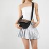 Leopard Print Women'S Bag Fashion Saddle Bag Texture Pu Shoulder Bag Niche Versatile Messenger Bag