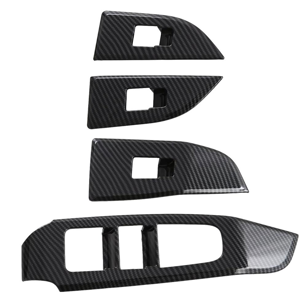 4pcs Car Door Armrest Window Lift Switch Buttons Cover For Nissan Qashqai J12 2024 2024 Door Armrest Panel