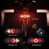 Bike Tail Light with Turn Signals Wireless Remote Control Bicycle Rear Light Back USB Rechargeable Warning Cycling Assessoires