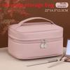 Light Luxury Twoinone Mother Daughter Makeup Bag With Pu Material For Travel And Home Storage