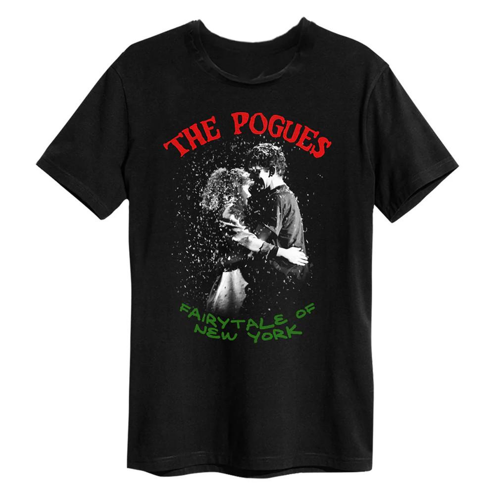 THE POGUES Fairytale Of New York Cotton Black All Size Shirt TR487 Unisex T-Shirt L