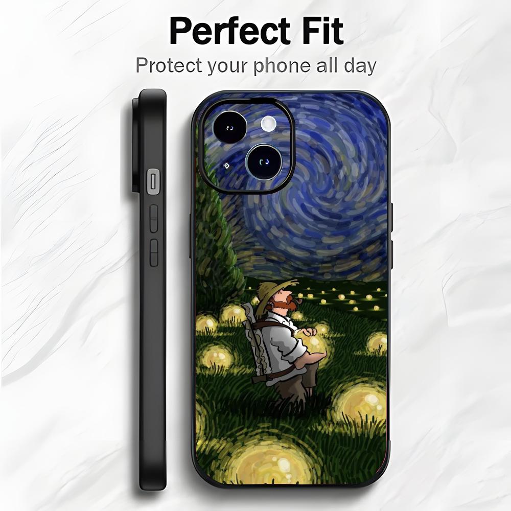 Vincent van Gogh Art Phone Case Phone Case Soft Packaging Lightweight For iPhone17 16 15 14 13ProMax