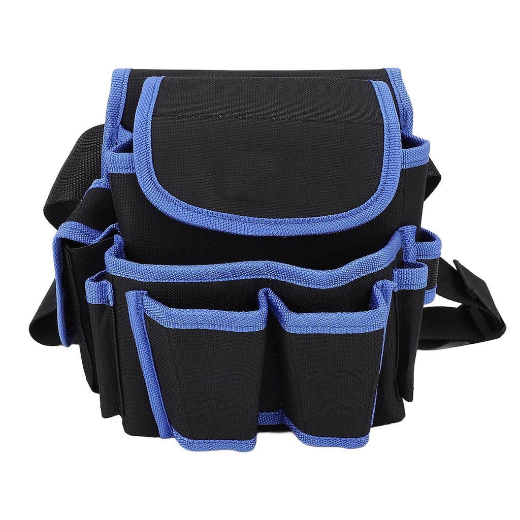 Tool Waist Bag Thickened Oxford Cloth Waterproof Durable Multiple Pockets Multifunction for
