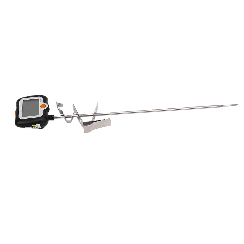 Digital Candy Thermometer with Pot Clip 25cm Stainless Steel Probe Kitchen Cooking Thermometer for Jam Chocolate Candy