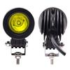Aoling LED Work Light, Small Motorcycle Fog Lamp, Yellow Spotlight, 24V, Motorcycle Fog