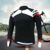 Mens Cycling Jersey Quick-Dry Breathable Long Sleeve Mountain Bike Team Shirt Outdoor Camping