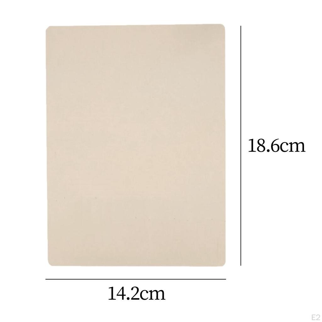 Blank Silicone Practice Skin Stencil Flexible Double Sided Portable Realistic Feel