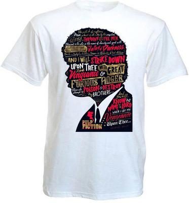 Pulp Fiction v8 tričko bílé Quentin Tarantino tričko, velikost S-4XL
