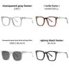 Ladies Retro Square Sunglasses With Uv400 Protection For Fashion Street Wear