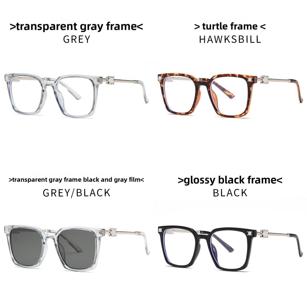 Ladies Retro Square Sunglasses With Uv400 Protection For Fashion Street Wear