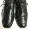 Vintage 80s-90s MARIANO CAMPANILE Made in Italy U-Tip Business Shoes Black Size 8 (26.5) Men's(USED)