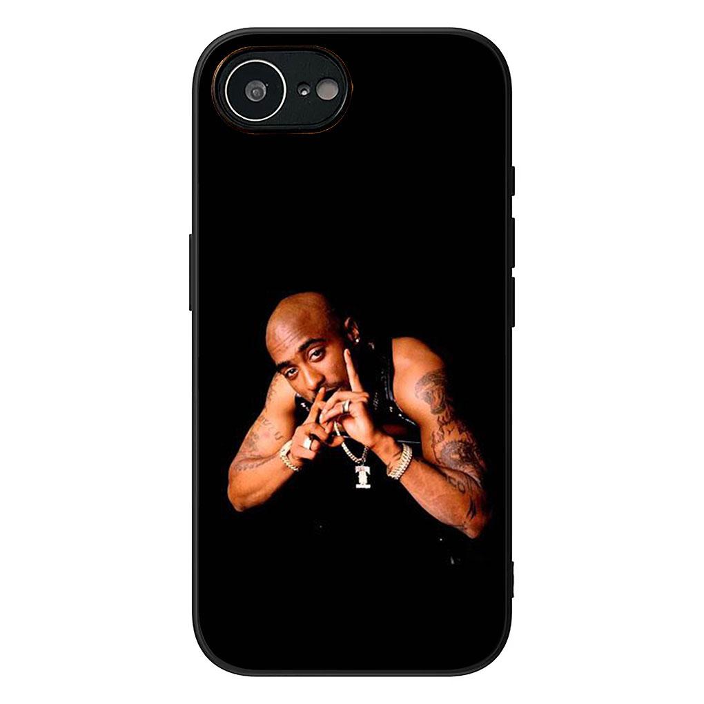 Rapper 2pacs Singer Tupacs Casing Phone Cover for Xiaomi Poco C75 C65 C71 C85 X7 X6 X5 M6 M7 F7 F8 Ultra F6 Pro Soft Case