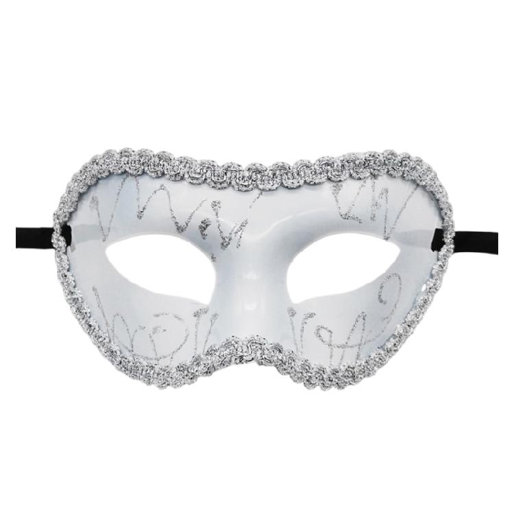 Masquerade Mask Hand Painted Mask Half Face Mask Halloween Eyewears Accessory For Men Women Halloween Cosplay Event