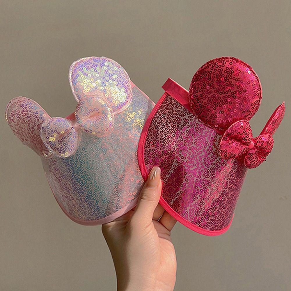 

Кепка с козырьком и бантом, летняя детская шляпа с солнцезащитным козырьком, кепка в корейском стиле, пустой цилиндр, детская шляпа от солнца