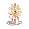 Girls' DIY 3D Wooden Ferris Wheel Puzzle - Educational Assembly Toy