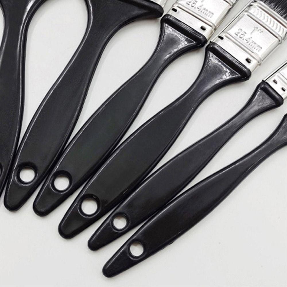 10pcs Cleaning Tool Plastic Handle Brush Thickened Wall Brushing Tools Paint Brush  Coating