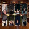 K-Kimi Antonelli Phone Case For Samsung S25,S24,S21,S22,S23,S30,Ultra,S20,Plus,Fe,Soft Silicone Black Cover