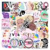 50 Feminist Cartoon Stickers: Waterproof Decals for Skateboards, Laptops, Cars, and Motorcycles Decoration.