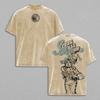 JoJo's Bizarre Adventure Johnny Printed Tee Men Women Washed Cotton T-shirts Manga Vintage T Shirt Harajuku Unisex Loose Tshirt