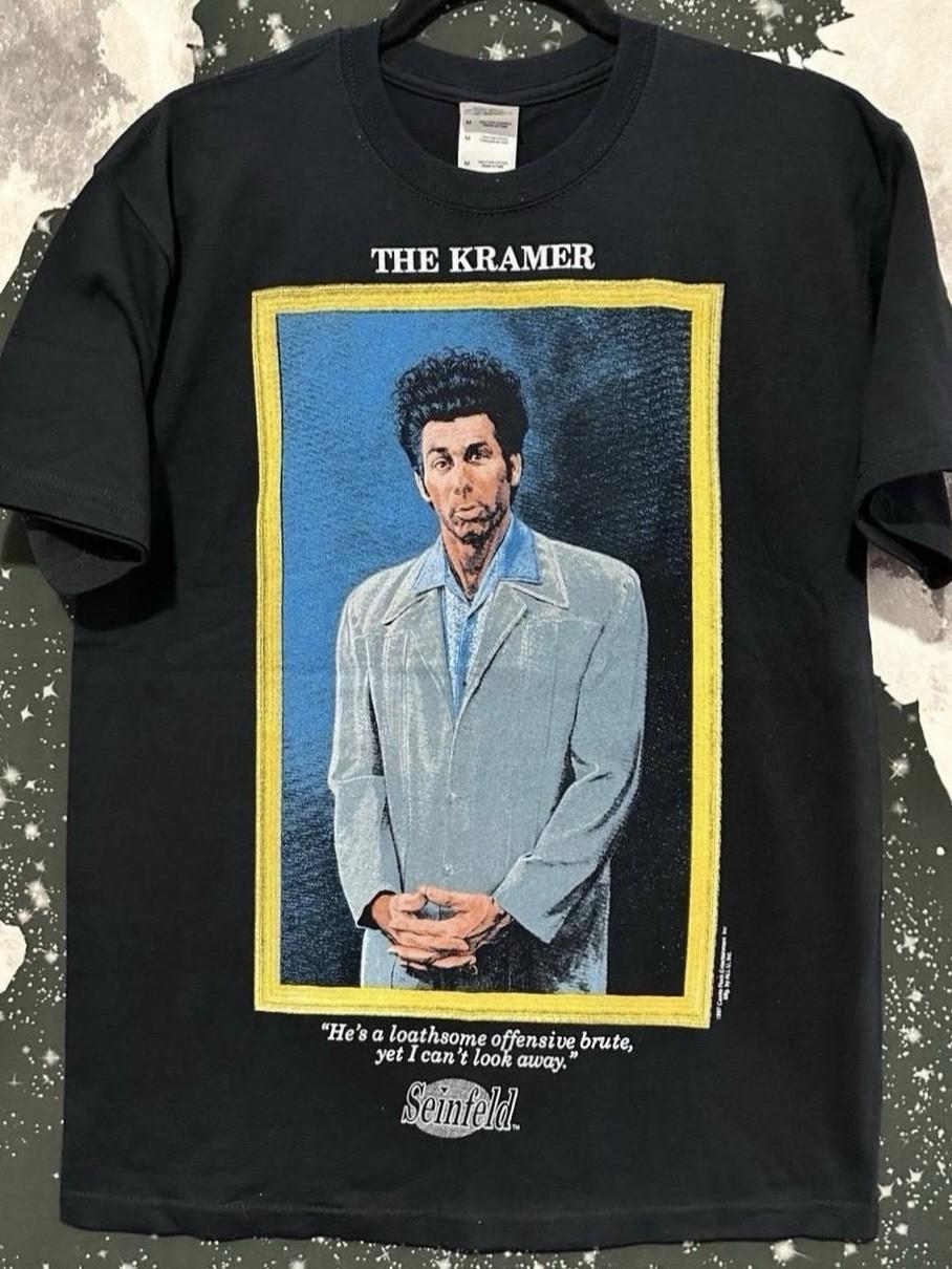 Seinfeld The Kramer Art Portrait Shirt Good Condition Size Medium Unisex T-Shirt S