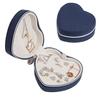 Heart-Shaped Creative Jewelry Storage Box Earrings Bracelet Necklace Organizer