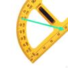Large Number Math Geometry Equipment Protractor Ruler Angle Measurement Teacher Aids Drawing