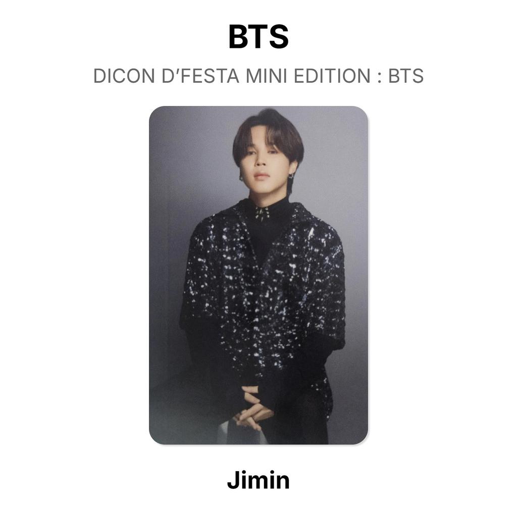 BTS DICON D’FESTA MINI EDITION : BTS Official Photocard