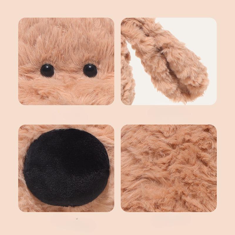 Собака плюшевая игрушка супер мягкий пятнистый щенок милая кукла утешительная кукла кукла — фото 4