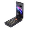 4G LTE Unlocked Flip Phone 2.8 Inch 2.4 Inch Dual Screen Flip Phone for Seniors Supports Bluetooth SOS MP3 Calls Text