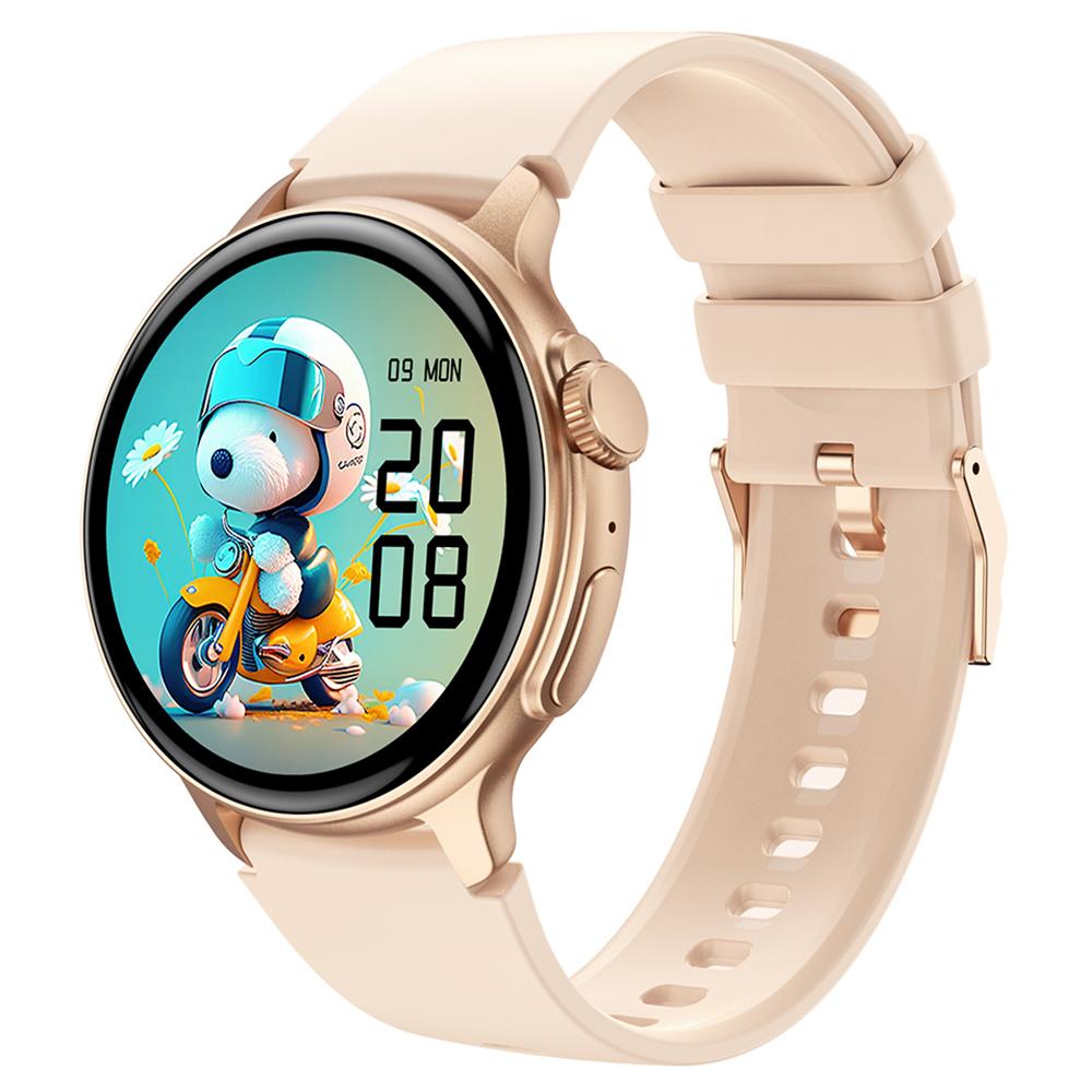 S58 AMOLED Round Screen Bluetooth-compatible Call Smart Watch Heart Rate Monitor Fitness Tracker