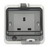 250V 13A Electrical Outlet IP67 Waterproof Outdoor Socket UK Standard Socket  Electric Vehicle