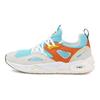 Trc Blaze The Triangle Fabric Synthetic Leather Mid-top Lifestyle Sneakers Unisex Blue Orange Grey 383104-05