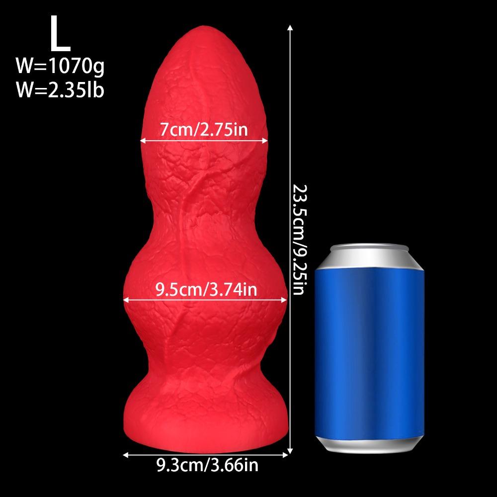 Large Soft Silicone Anal Plug Wearable Anal Expander for Women Adult Toy
