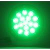 2PCS Round Rear Tail Lights Car LED Brake Stop Turn Signal Warning Lights 16LED Taillight Truck Trailer Lorry Blue Green 12V 24V