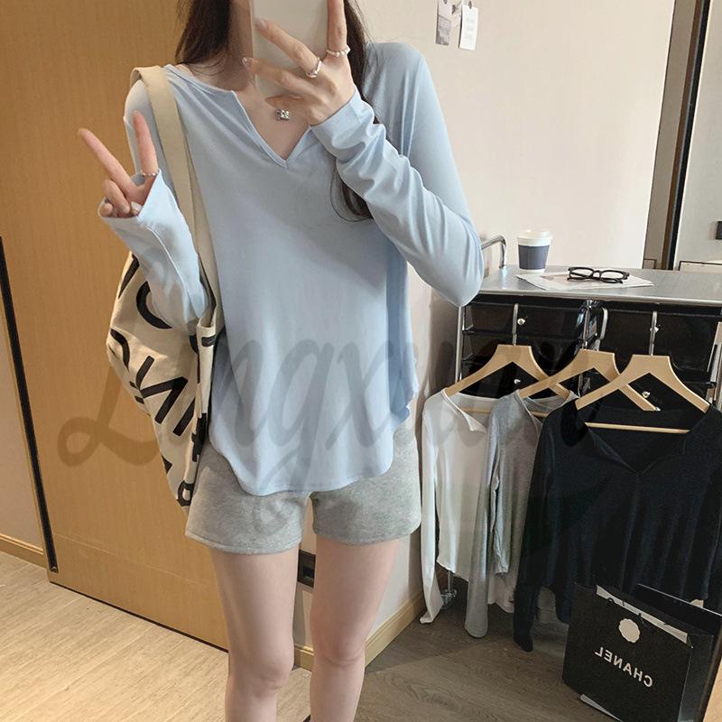 Women s European-Style Elegant Loose T-Shirt – Fashionable Spring 2026 XL
