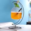Bar Novas Ideias Cesta Suspensa Taça de Cocktail Coração Lua Estrutura de Ferro Suspensão Garrafa Suco Bebida Molecular Copo para Bebidas Especiais