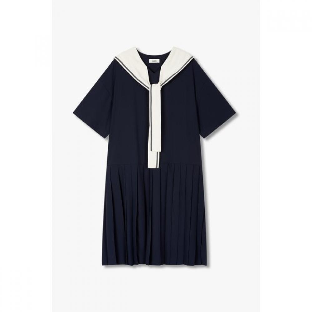 

Studio Tomboy Poly Sailor Collar One Piece 9166241882ar 58 (dark navy)/DARK NAVY