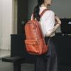 New Large-capacity Soft Leather Leather Backpack Unisex First-layer Cowhide Computer Backpack Commuter Travel Bag