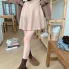Gestrickter Falten-Minirock im koreanischen Stil - Vielseitig passend für Damen im Herbst/Winter