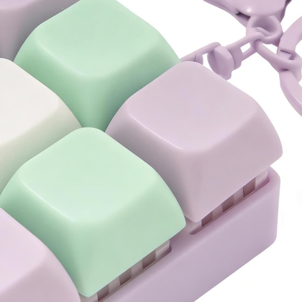 Fidget Decompressions 9 Keyboard Antistress Toys Stress-relieving Finger Keyboard Games Keychain Keyboard Clicker Fidget toys
