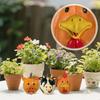 Farm Animal Pumpkin Figures Cow Ducks Sheep Chicken Pumpkin Ornaments Resin Sculpture Decoration Art For Holiday Halloween