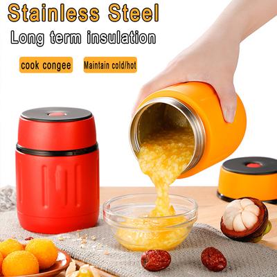Stewing Beaker Super Long Thermal Insulation Lunch Box Barrel Portable Small Office Worker Smoldering Pot Smoldering Pot