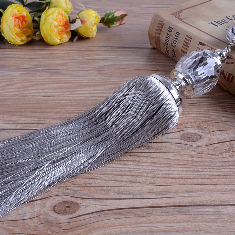 Buy 2Pcs Curtain Holdbacks Rope Tie Backs Tassel Beaded Tiebacks