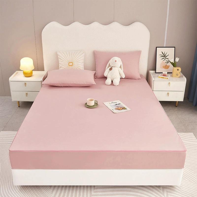 Waterproof Mattress Cover with Zipper 6-Sides All Inclusive Mattress Protector Bed Cover Anti-slip Fitted Bed Sheet Customizable