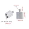 Mic Stand Adapter 5/8 To 1/4 Adapter Male To Female Mic Screw Adapter Microphone