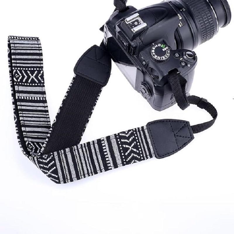 Vintage Camera Straps for Photographer Woven Adjustable Universal Neck Shoulder Strap Quick Release for All DSLR SLR Camera
